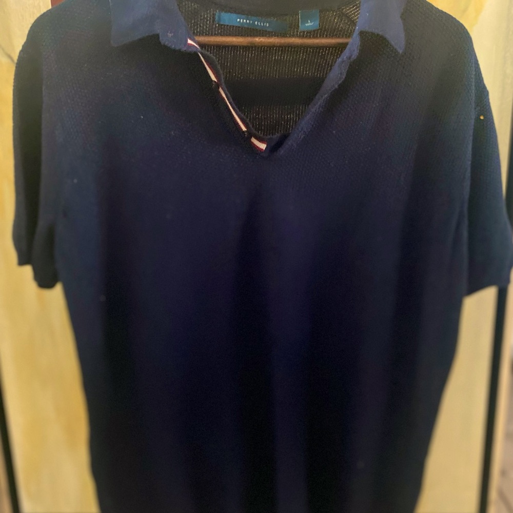 Perry Ellis polo shirt